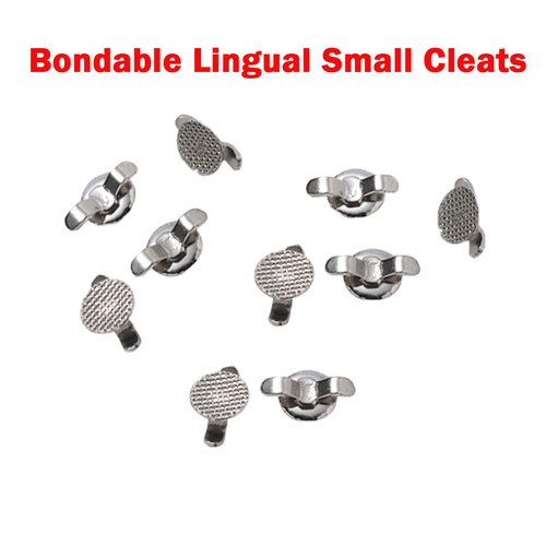 Pulsanti linguali ortodontici dentali adesivi ganci di trazione ganci crimpabili 10 pz - Foto 46 di 52
