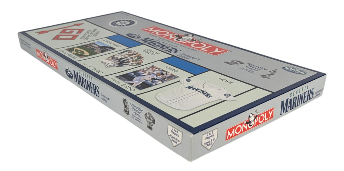 Seattle Mariners Monopoly Collector's Edition Baseball Board Game