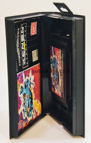 SEGA MEGA DRIVE XENON 2 GAME VINTAGE 1992 IN BOX COMPLETE GOOD CONDICTIONS - Picture 2 of 9