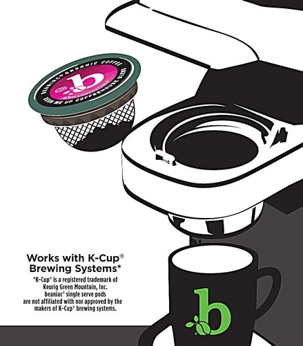 30 Count Organic Medium Roast Arabica Coffee Pods Compatible with Keurig 2.0 - 第 5/8 張圖片