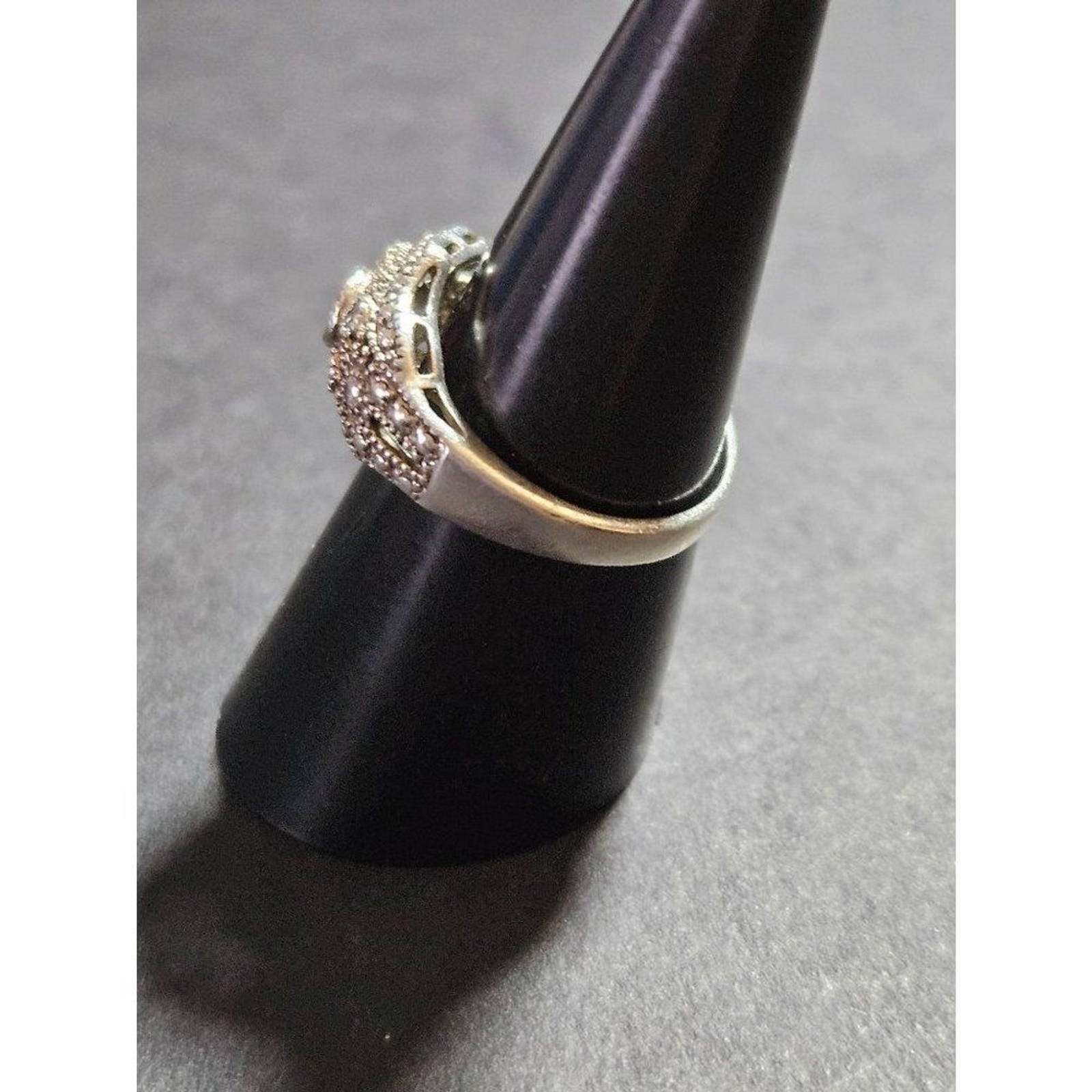 Vintage Avon sterling silver ruby ring - image 6