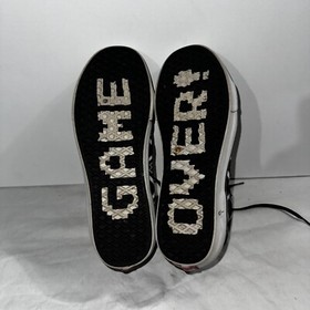 Vans Nintendo NES Controller Game Over Hightop Skate Shoes Mens 11.5