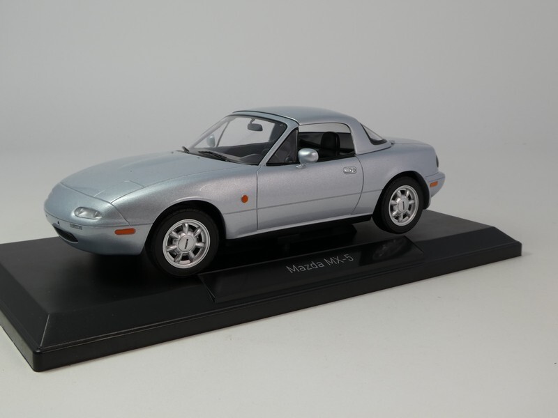 Norev Mazda MX-5 Silver 1991 1/18 188023 | eBay