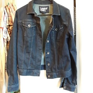 lands end jean jacket