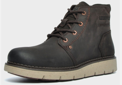 Caterpillar Mens COVERT MID WP  Soft Toe Waterproof Work Casual Boot Demitasse