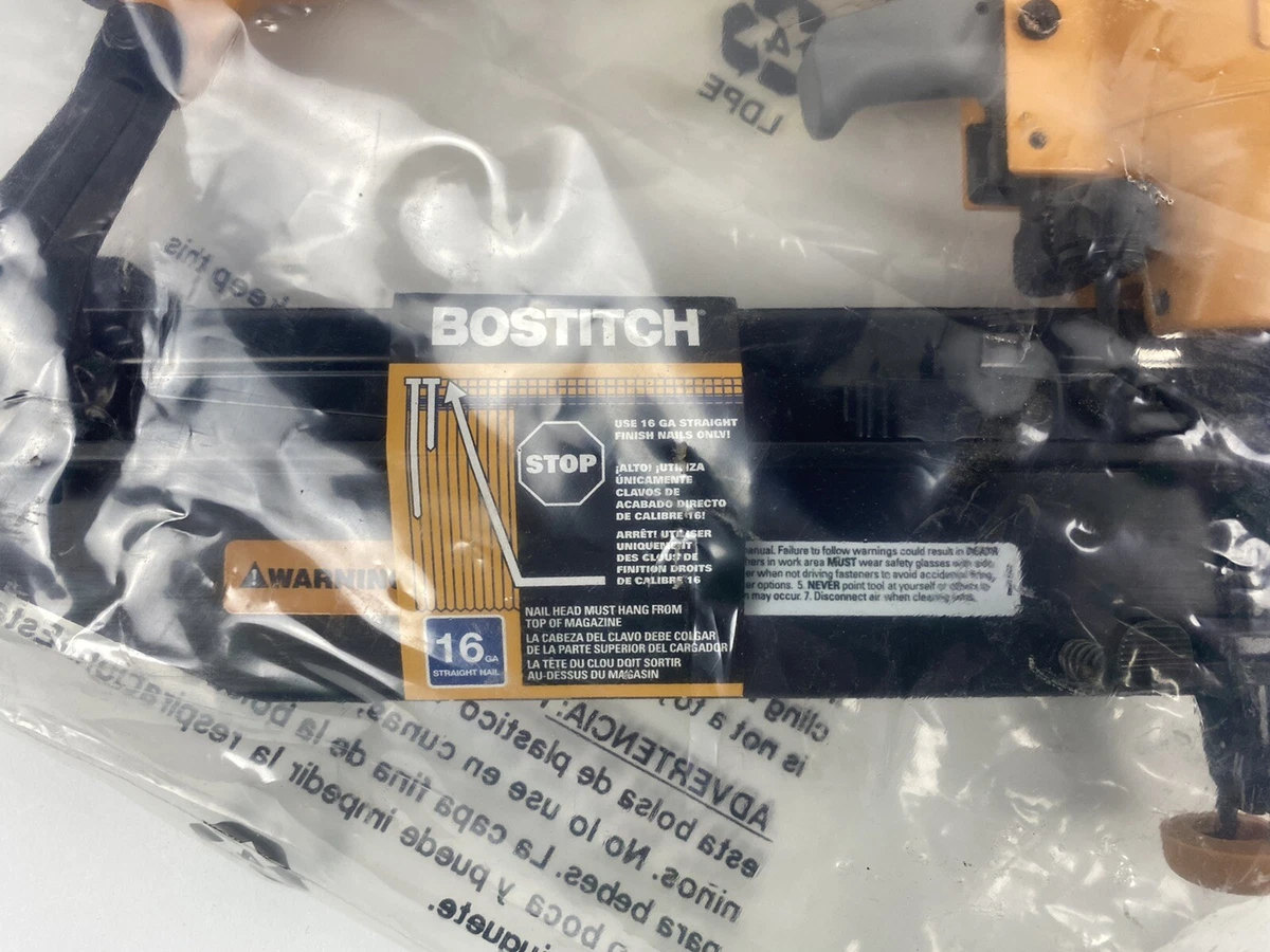 Bostitch 16 gauge cordless finish cheap nailer