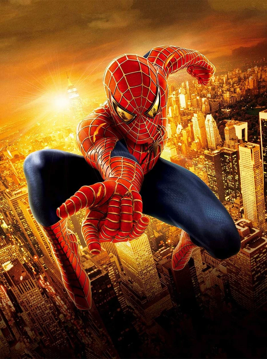 Spider Man 2 2004 jumping shooting spider web Photo CL1588 eBay