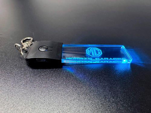 Llavero/Llavero con Luz LED Logo MG - 7 Colores LED - Logotipo Coche - Insignia - Emblema - Imagen 6 de 11