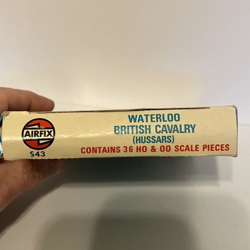 Airfix Waterloo 1975 húsares de caballería británica #01743-3 S43 Ho/oo - nuevo - Imagen 16 de 17