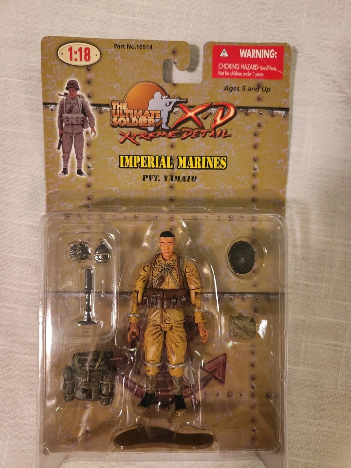 Soldados japoneses siglo XXI ULTIMATE SOLDIER XD 1:18 LT WATANABE Y PVT YAMATO Foto 4 de 4