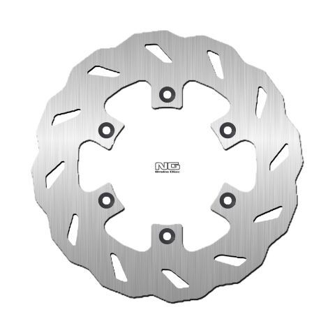 Disque de frein moto verte pour Kawasaki KDX 200 idéal pour sorties enduro et tout-terrain