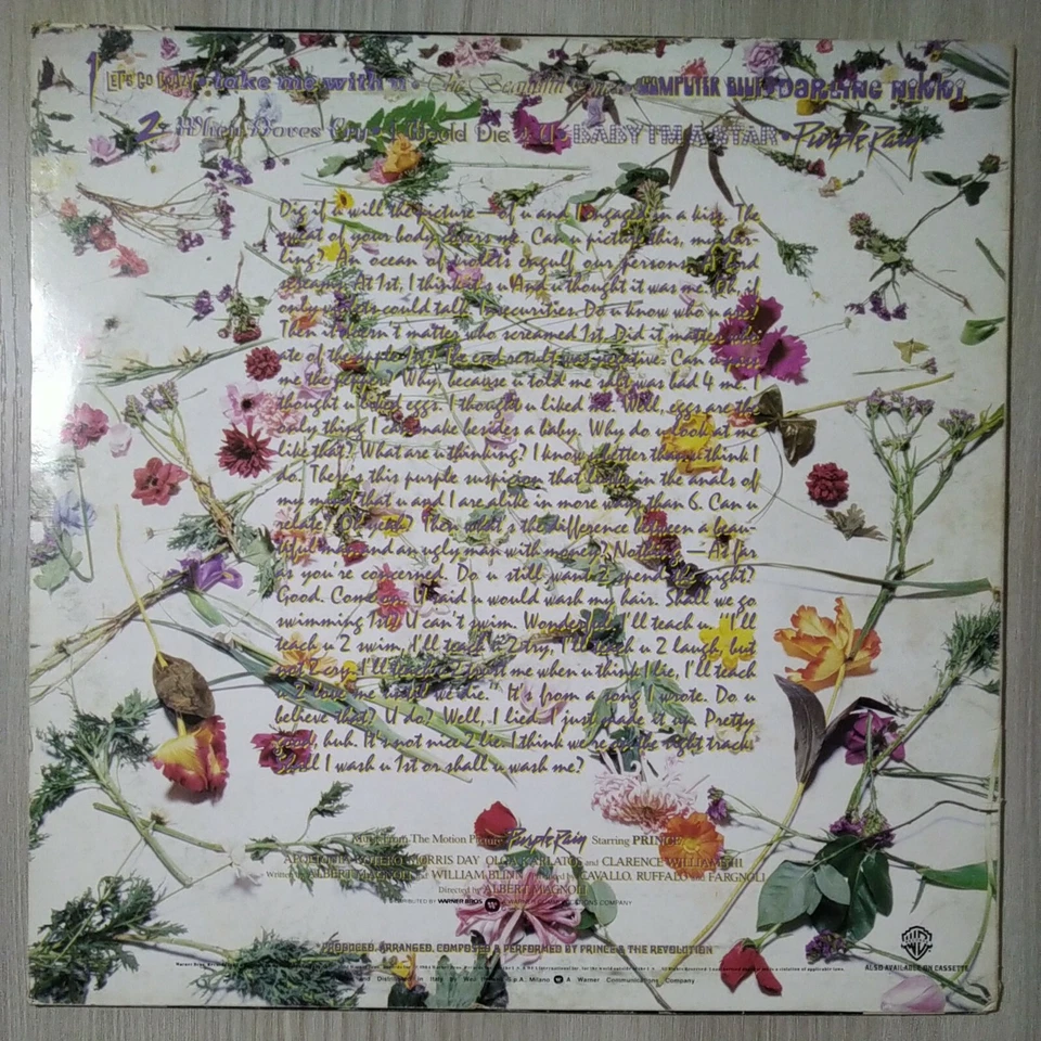 Prince Purple Rain · Lp, foto 2 di 3