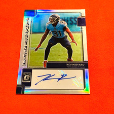 Kevin Byard .. PRIZM AUTOGRAPH .. Tennessee Titans .. 2022 Donruss Optic SS-KB