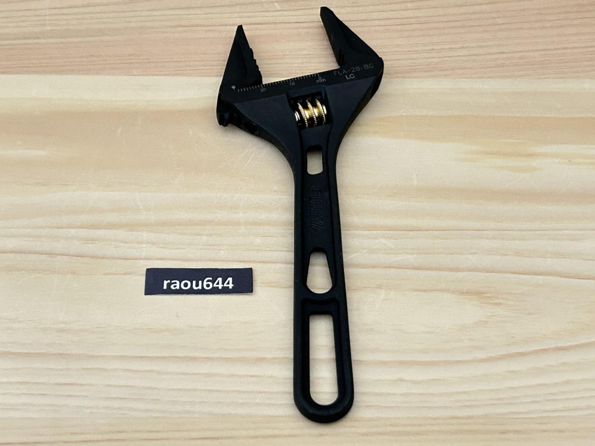 FUJIYA KUROKIN FLA-28-BG ADJUSTABLE WRENCH (JAW OPEN 28mm FUJIYA KUROKIN FLA-28-BG ADJUSTABLE WRENCH (JAW OPEN 28mm