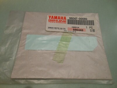 Emblème Yamaha D'origine NOS #99247-00080 - Pour TY250ZF, DT200RG Et Autres