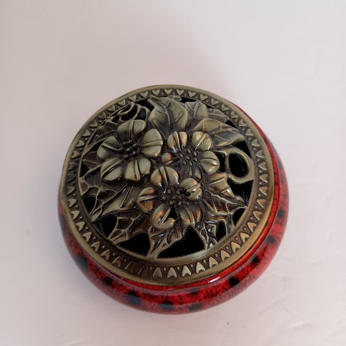 Chinese Inspired Incense Burner 3 1/2 Inch - Bild 2 von 6