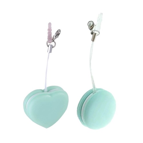 2pcs Handy Macaron Shape Keychain Screen Cleaner for Phones Cleaning Cloths - Photo 7/10