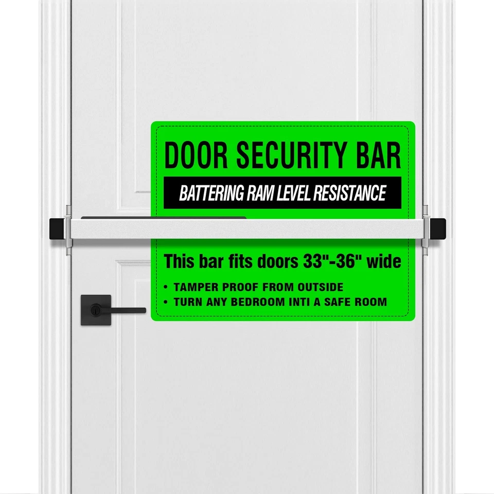 Защитная планка двери Doorricade для открывающихся внутрь дверей. Стойкость к ударам. - Изображение 2 из 4