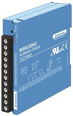 Ziehl T221943 PTC-Resistor-Relay Type MSR220K2