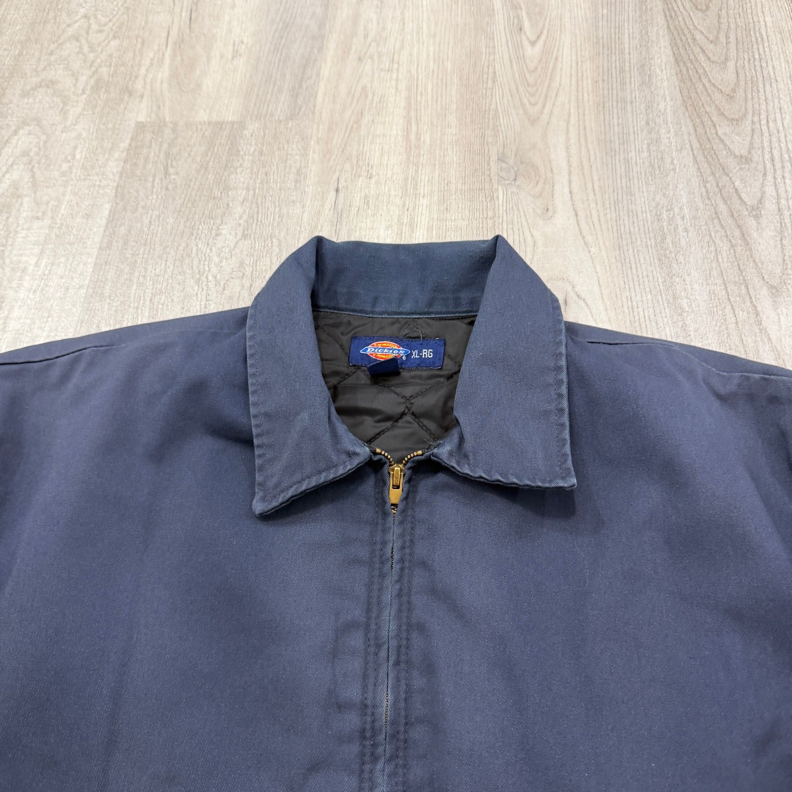 Vintage Dickies Workwear Mechanics Jacket Men's Extra Large Blue 90s Full Zip  thumbnail 3