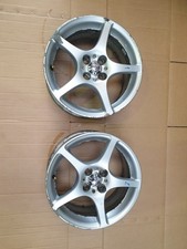 TOYOTA MR2 MK3 ROADSTER 99-06 REAR ALLOY WHEELS PAIR 16 INCH
