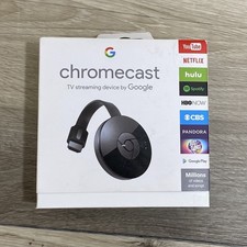 Google Chromecast (2nd Generation) HD Media Streamer - Black (GA3A00093-A14-Z01)