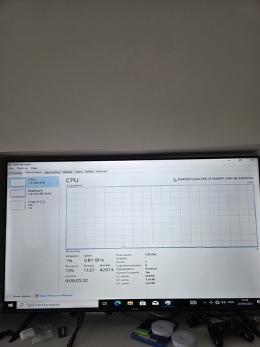 Tiny PC HP EliteDesk 800 G1 DM Core i5-4590T 16GB RAM 240Gb SSD WiFi Win11Pro - Picture 3 of 6
