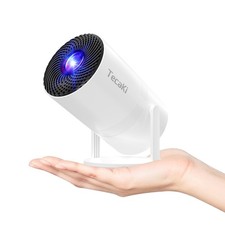 Mini Projector with WiFi and Bluetooth, Built-in Apps, 210  Rotatable Portabl...
