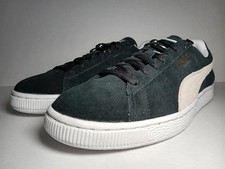 Puma Suede Classic Eco SZ 8.5 Black White 352634-03