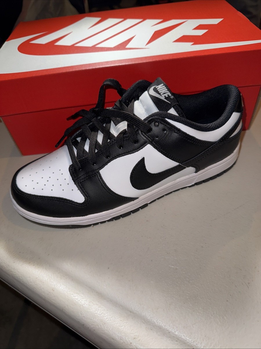 Size 8 - Nike Dunk Low Black White W for sale online | eBay