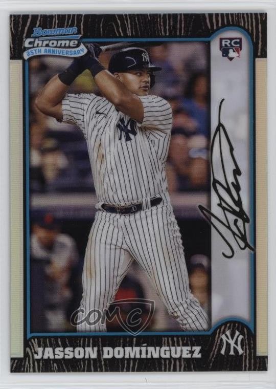 2024 Bowman Chrome 1999 25th Anniversary Jasson Dominguez DomÃnguez #BC25-2 1n9c