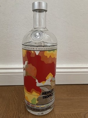 Absolut Vodka Flavor of the Tropics 1 l *leer* Traveler's Exclusive