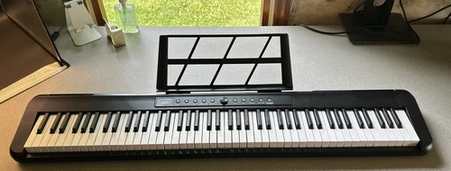 Keyboard Piano w 88 Semi-Weighted Keys w/ Power Adapter - Battery Or USB C