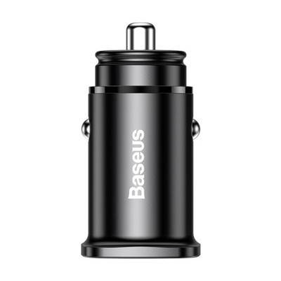 5A USB / USB-C Autoladegerät by Baseus   Schwarz