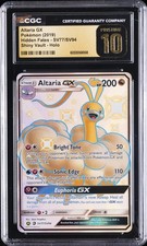 2019 POKEMON SUN & MOON HIDDEN FATES #SV77 FULL ART/ALTARIA GX CGC 10 PRISTINE on eBay