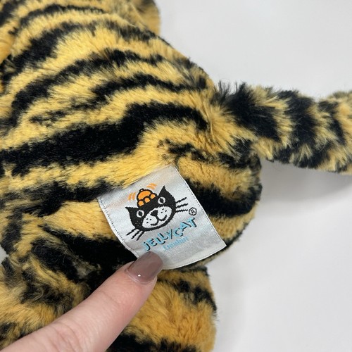 Jellycat Bashful Tiger Plüschtier Stofftier im Ruhestand 12 Zoll - Bild 9 von 9
