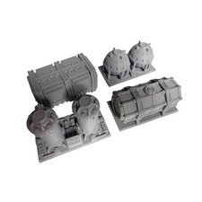 Fuel Storage Objective Markers 28mm Sci Fi Scatter Terrain Scenery Wargaming