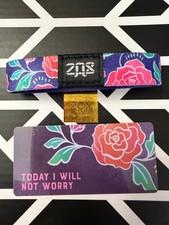 ZOX  TODAY I WILL NOT WORRY 6196  SIZE MEDIUM