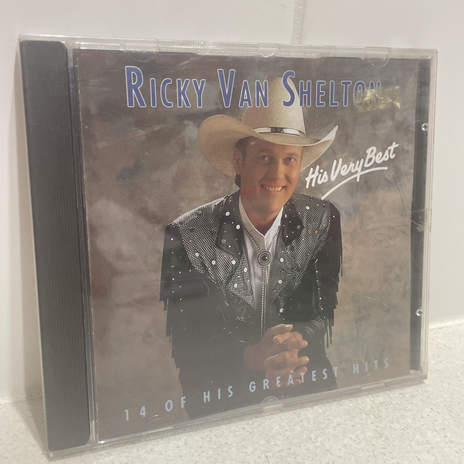 His Very Best by Ricky Van Shelton (CD) Rare - 14 Tracks Fast Post