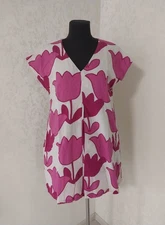 Marimekko Floral Tulips Dress Size 36