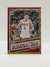 REED SHEPPARD - 2024-25 Donruss Optic ELITE DOMINATORS - Gold International /10
