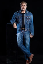 Yunsil Once Upon a Time in Hollywood Pitt Action Figure Toy Model Collectible