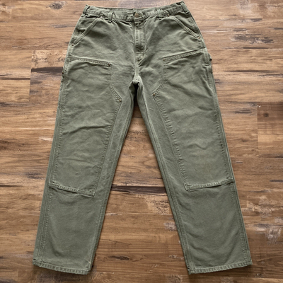 Carhartt B136 MOS ワークパンツ 34x32 Carhartt B136 MOS Double Knee Work Pants Mens 36x32 (Fits 35x31