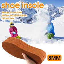 Natural Warm Wool felt insoles WOMEN MEN Deodorant Breathable oles Ins Y0U9