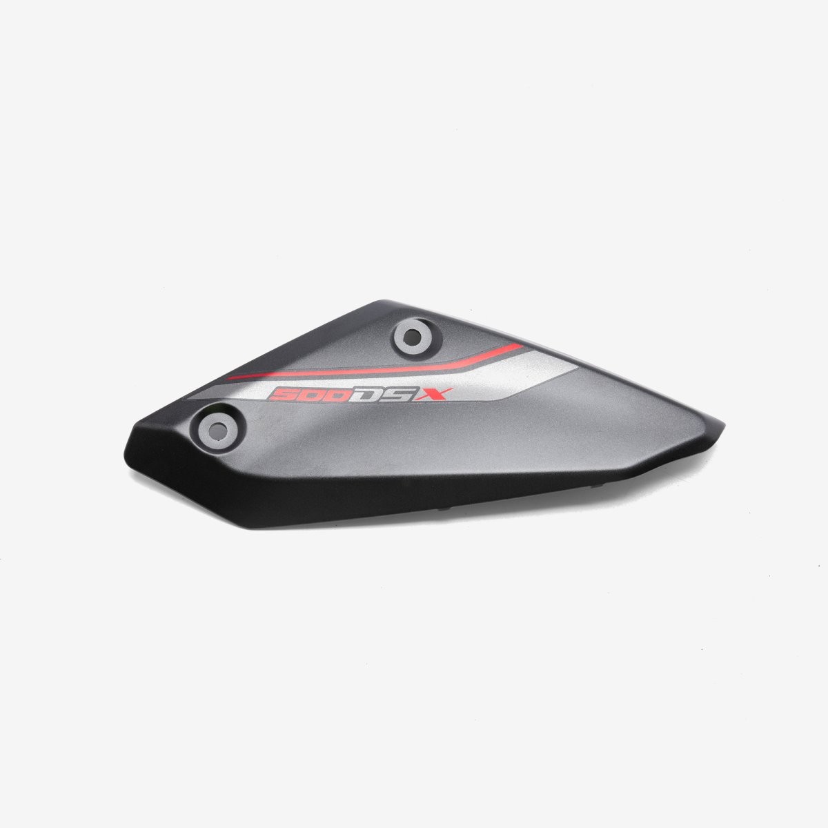 Rear Right Panel for LX500-K-E5 Fairing Painted ABS Black Scooter Screw-on REAR