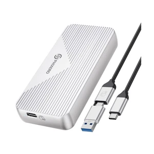 M.2 NVME SSD Pièce jointe USB 4.0 40Gbps Transfert de données, PHIXERO Externe Solid ...