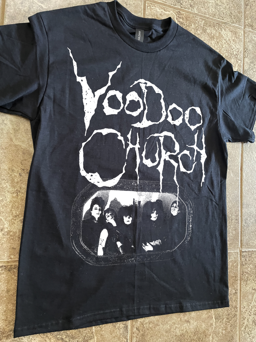 Voodoo Church T-Shirt (Black) Goth Post-Punk Deathrock Altar De