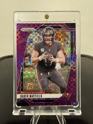 Baker Mayfield /49 Purple Power SSP 2024 Panini Prizm #268 Buccaneers