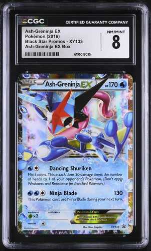 Ash-Greninja-EX graded CGC 8 for sale on eBay