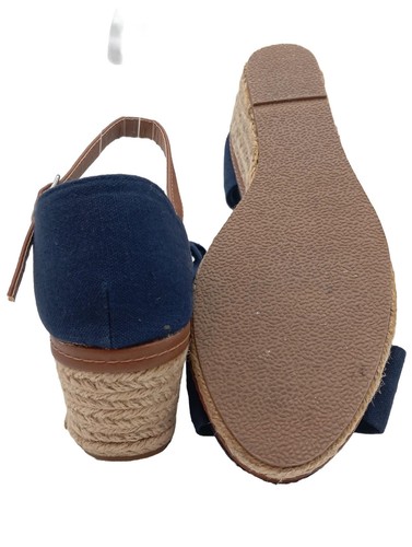 PESARO Sandalias tipo cuña Mujeres Talla EU 39 azul look casual - Imagen 5 de 5